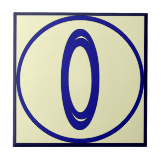 Carreau Numéro de maison de style français 0