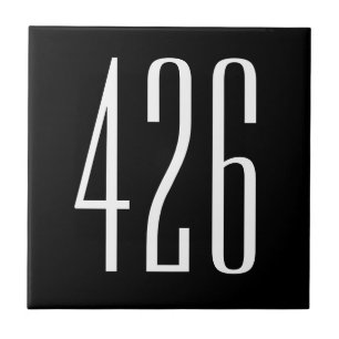 Carreau Numéro de porte