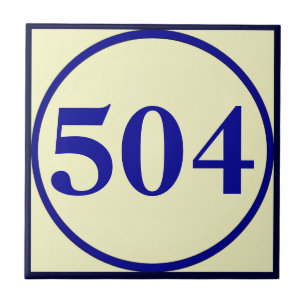 Carreau Numéros de maison de style français Personnaliser 