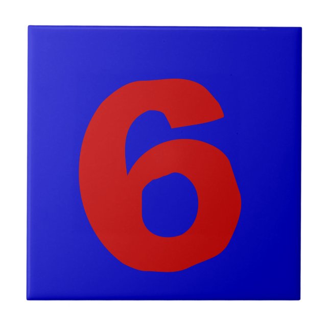 Carreau Numéros de maison géniaux (Devant)