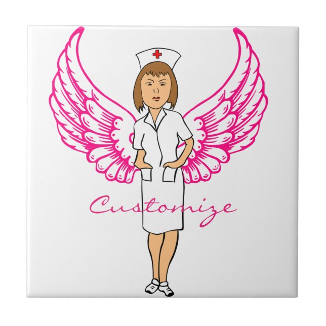 Carreau Nurse Angel Wings Thunder_Cove (Devant)