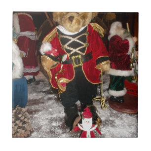 Carreau Nutcracker Teddy Bear Collection de Noël