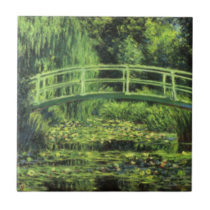 Carreau Nymphéas blancs par Claude Monet, Art ancien