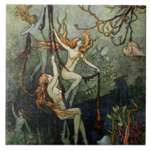 « Nymphes des mers » par Warwick Goble