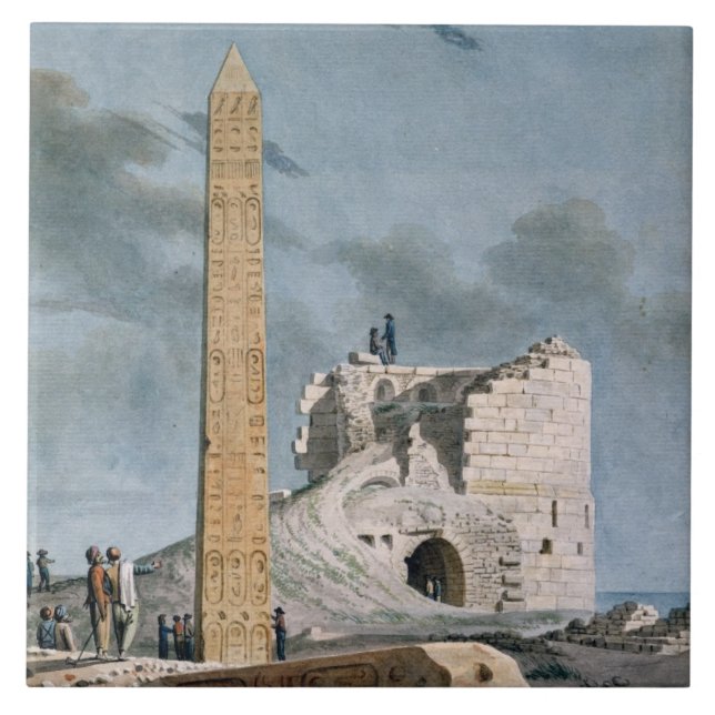 Carreau Obélisque de Cléopâtre (la semaine sur le papier) (Devant)