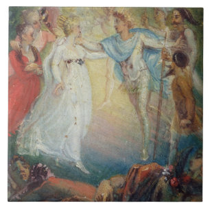Carreau Oberon et Titania 'd'une songe d'une nuit d'été