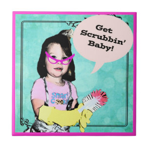 Carreau Obtenez le bébé de Scrubbin ! Rappel de corvée