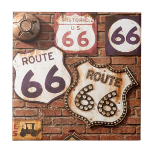 Carreau Obtenez vos éruptions sur l'itinéraire 66