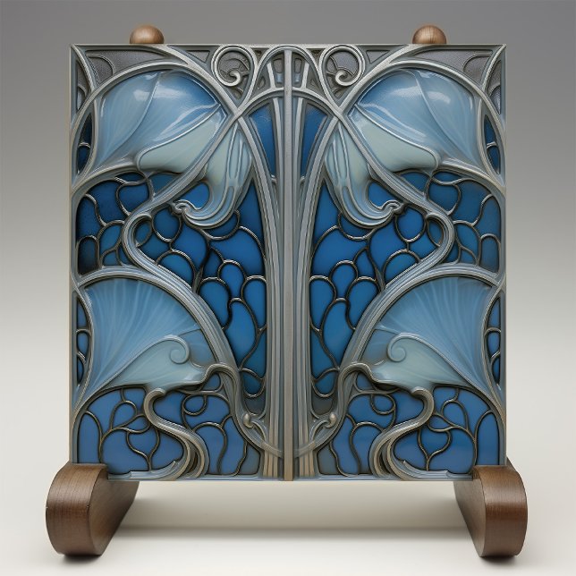 Carreau Océanique Grace Art Nouveau Carrelage en céramique (Créateur téléchargé)