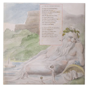 Carreau Ode sur une perspective éloignée de l'universit