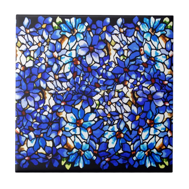 Carreau Ode to Tiffany Clematis (Devant)