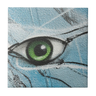 Carreau Oeil de graffiti