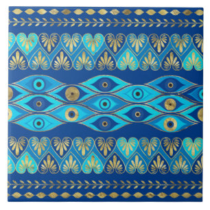 Carreau OEil de l'oeil grec