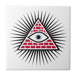 Carreau Oeil freemasonique
