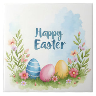 Carreau Œufs de Pâques Tendances Belle Collection