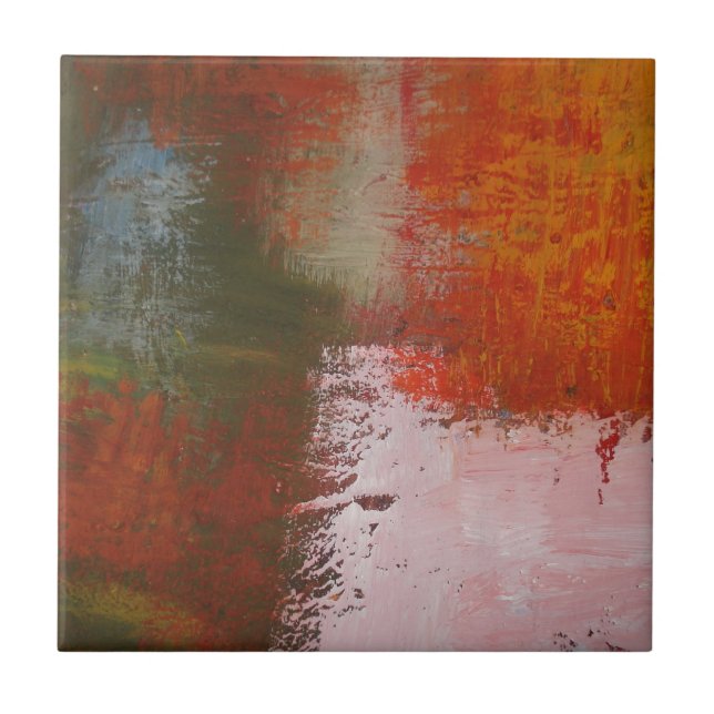 Carreau Oeuvre Abstraite (Devant)