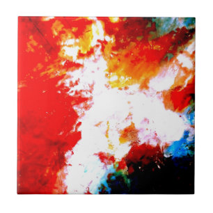 Carreau Oeuvre artistique créative Abstraite