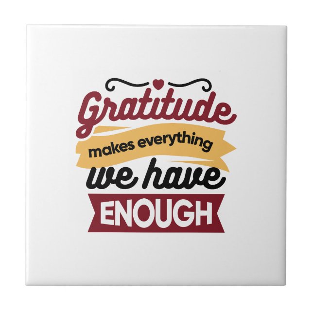 Carreau Œuvres d'art de foi et de gratitude – Chrétien ins (Devant)