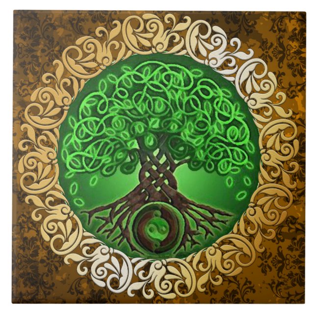 Carreau Offre rituelle de sorcellerie médiévale Brown de (Devant)