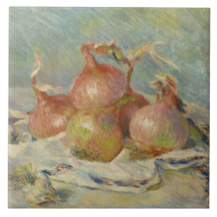 Carreau Oignons vintages par Pierre-Auguste Renoir