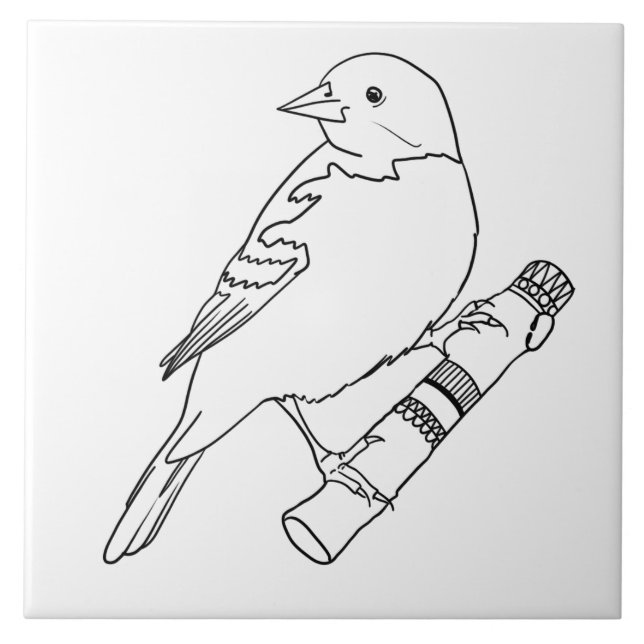 Carreau Oiseau (Devant)