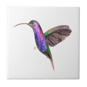 Carreau Oiseau de mer Aquarelle couleur couleur