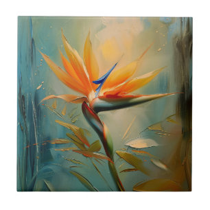 Carreau Oiseau du Paradis Plante tropical