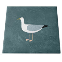 Oiseau marin vert