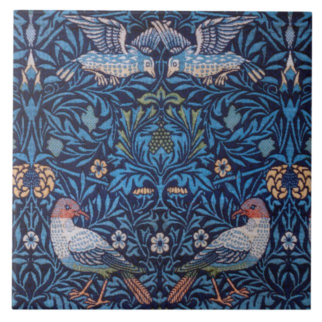 Carreau Oiseaux, William Morris (Devant)