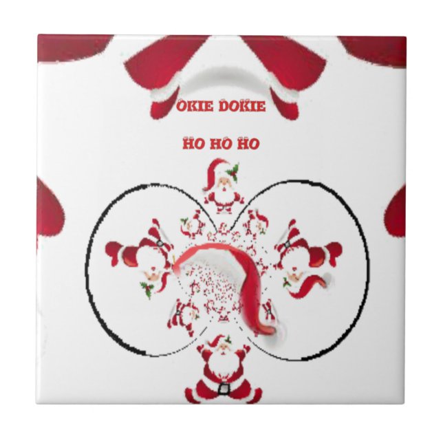 Carreau Oki Dokie Santa ! (Devant)