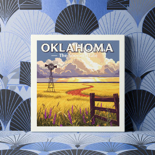 Carreau Oklahoma vintage