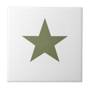 Carreau Olive Star