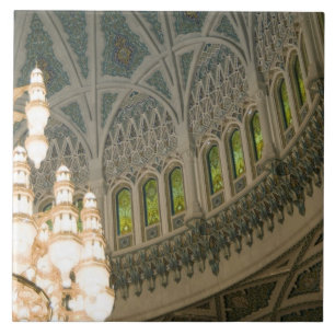 Carreau Oman, Muscat, mosquée du sultan Qaboos