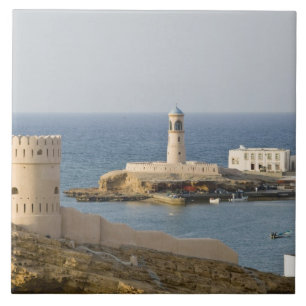 Carreau Oman, région de Sharqiya, Sur. Tours d'Al Ayajh