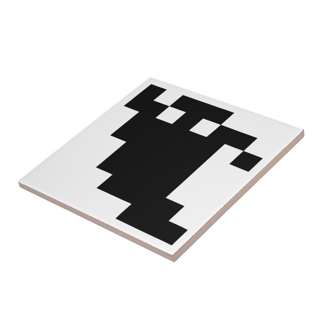 Carreau Ombre de fantôme en pixel 8 bits (Côté)