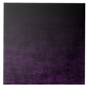 Carreau Ombre noire et violette Grunge