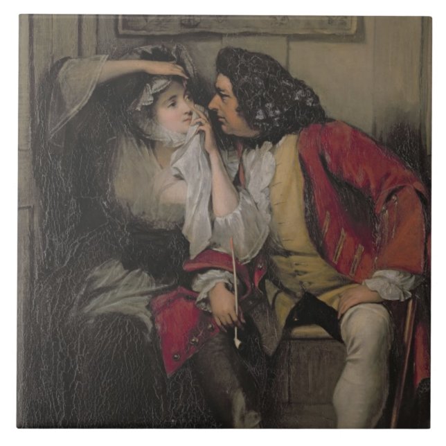 Carreau Oncle Toby et veuve Wadman (Devant)