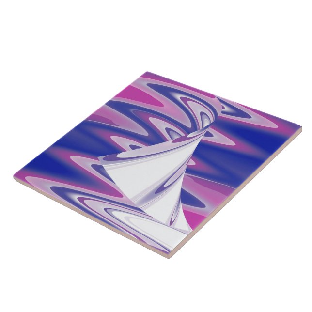 Carreau Ondes tournantes (Côté)