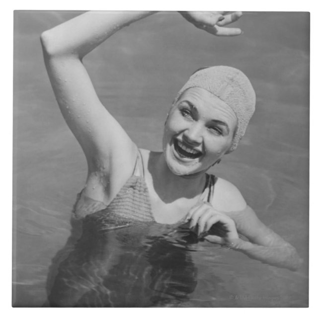 Carreau Ondulation de femme (Devant)