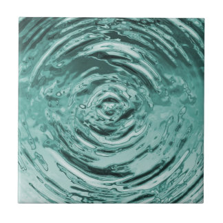 Carreau Ondulation Teal de l'eau