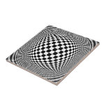 Carreau Op. Art<br><div class="desc">Op Art design concept motif pour la science-fiction, l'inconscient, le chaos, ESP ou perception extra sensorielle, stress psychique, contrainte, vertige, tourbillon, tornade, art psychédélique et illusions optiques. L'esprit parfait se bender ! Voir d'autres produits avec ce design dans la catégorie Op Art de ce magasin. Cliquez simplement sur le lien...</div>