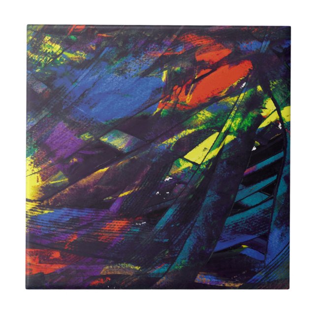 Carreau Opale noire (Devant)