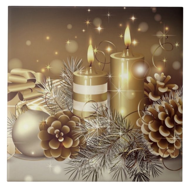 Carreau Or de Noël (Devant)