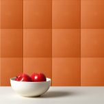 Carreau Orange courge solide<br><div class="desc">Design de courge solide orange.</div>