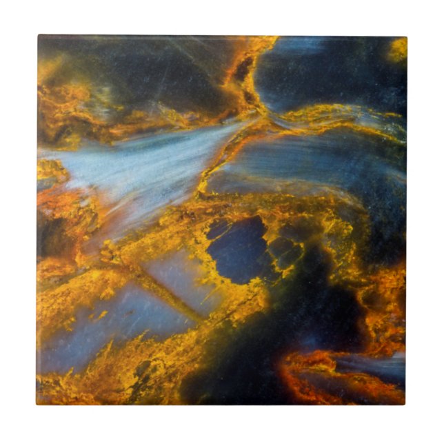 Carreau Orange Laced Pietersite (Devant)