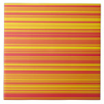 Carreau Orange rouge jaune rayures<br><div class="desc">Carreaux en céramique orange rouge jaune</div>