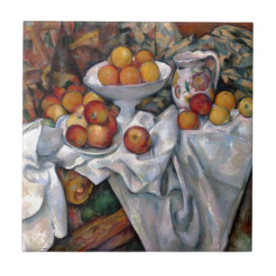 Carreau Oranges à vie morte - Paul Cezanne Peinture Art