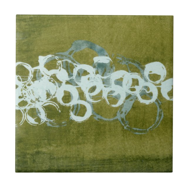 Carreau Orbes vertes I (Devant)