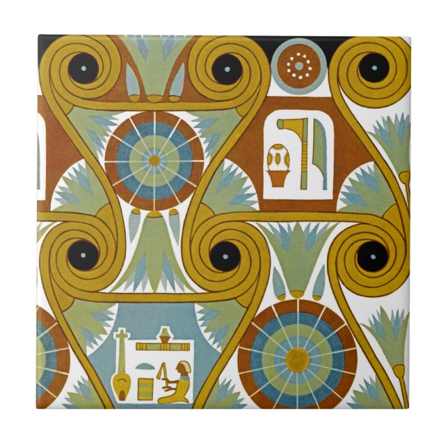 Carreau Ornat égyptien #1 sur Emporio Moffa (Devant)