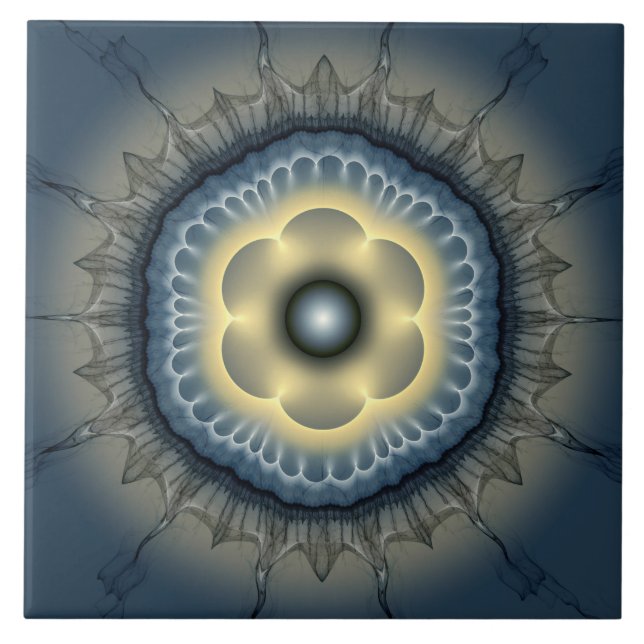 Carreau Ornement mystique lumineux (Devant)